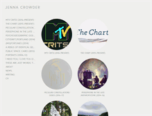 Tablet Screenshot of jennacrowder.com